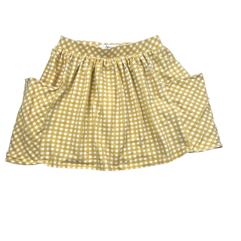 Remie Girl Gingham Pocket Skirt, Size 8